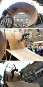 Hula hoop ramp