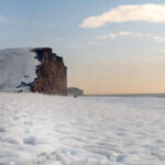 Snow at West Bay 1984