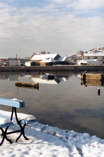 Snow at West Bay 1984